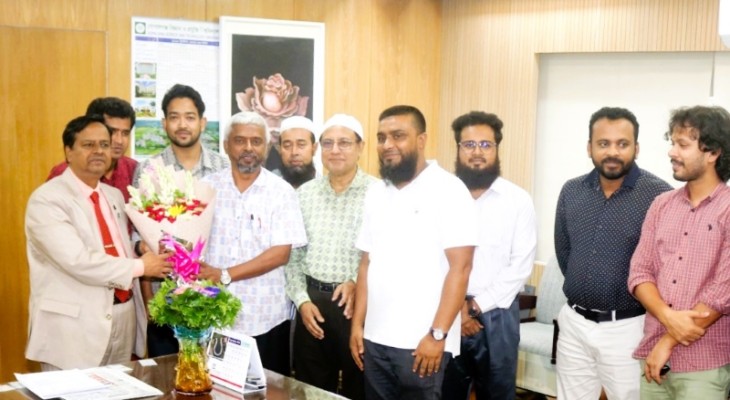 গোবিপ্রবির নতুন কোষাধ্যক্ষ ড.খসরুল আলমের যোগদান